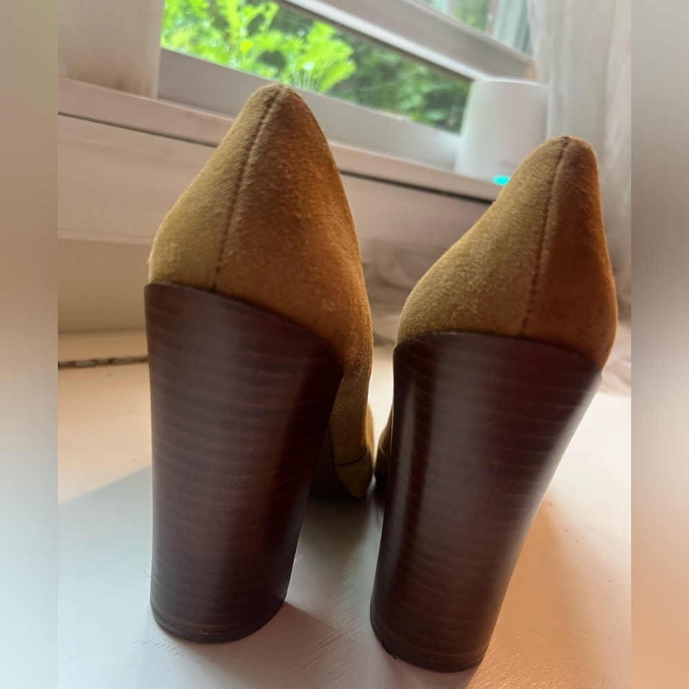 Tory Burch Suede Leather Ankle Boots 7 - Picture 5 of 11